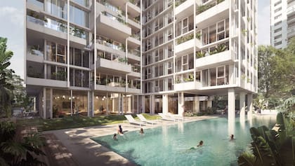 La pileta, uno de sus amenities