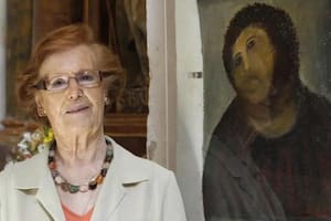 Murió la mujer que tuvo el pifie más recordado: la “restauradora” del Ecce Homo que se convirtió en un meme