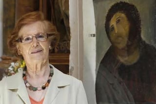 Murió la mujer que tuvo el pifie más recordado: la “restauradora” del Ecce Homo que se convirtió en un meme