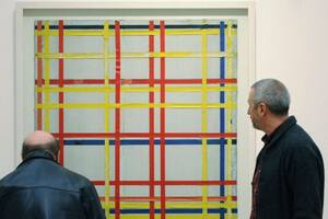 La pintura estuvo colgada al revés casi ocho décadas sin que nadie se percatara