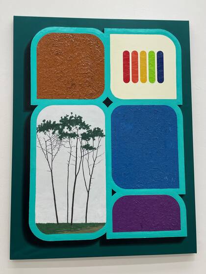 La pintura "Julián", de Pablo Siquier