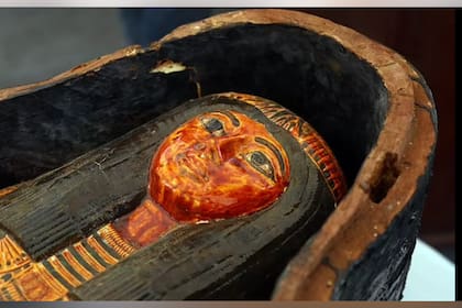 La pintura representó al dios conocido como Thoth