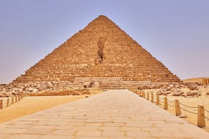 Cómo es el proyecto de restauración de una de las pirámides de Giza