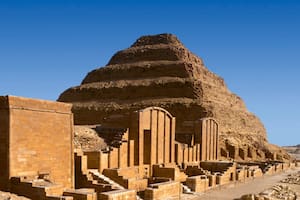 La pirámide escalonada de Djoser en Egipto es considerada la primera construcción en altura creada por el hombre (imagen ilustrativa)