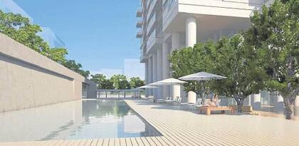 La piscina de 25 metros será uno de los principales amenities