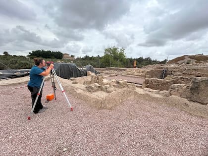 La piscina de agua fría es la más grande y mejor conservada de toda Hispania