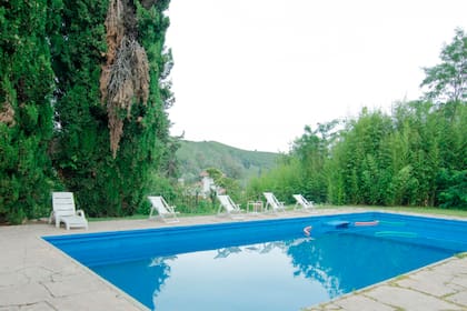 La piscina, que debió ser reconstruida hace unos años, es una de las más grandes de La Cumbre