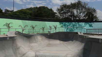 La pista de skate es profesional