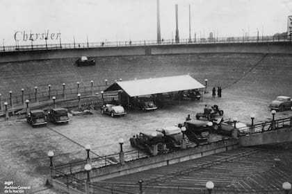 La pista sobre el techo del ex Edificio Chrysler se utilizaba para probar los autos de la marca, hoy es un complejo residencial de lujo