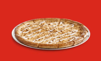 La pizza bávara de Cici's pizza es una alternativa dulce en el menú de esta cadena estadounidense