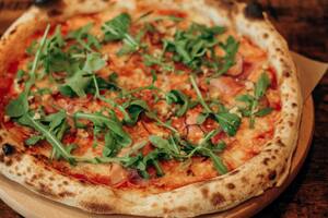 La pizza frita es una opción sencilla para compartir en familia sin utilizar el horno (imagen ilustrativa)