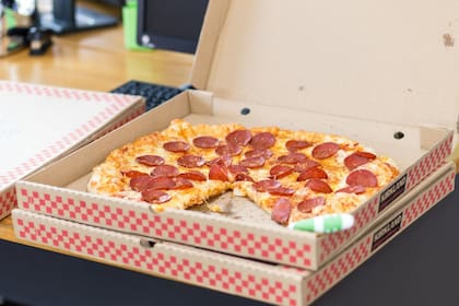 La pizza neoyorkina es ideal para comer en la ciudad