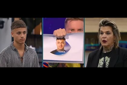 La placa y la reacción inmediata de los dos participantes en riesgos