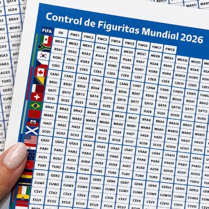 La planilla de control permite llevar un conteo de las figuritas ya se tienen y las que faltan