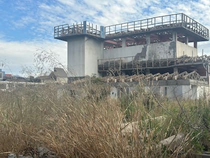 La planta abandonada de Aceros Chile