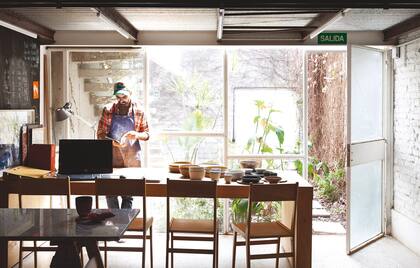 La planta alta se reformó para evitar el aspecto industrial que producía el techo de tinglado