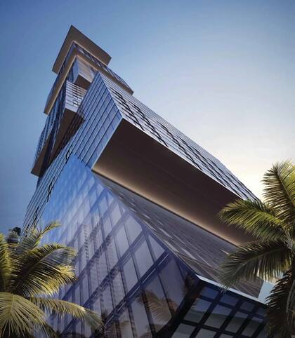 La planta baja del rascacielos de Miami tendrá un estacionamiento