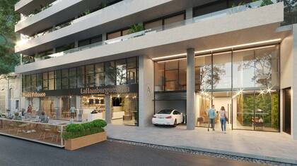 La planta baja tendrá 20 metros de locales comerciales modulares que ya están todos vendidos