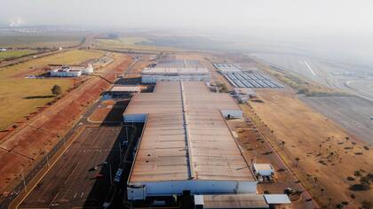 La planta cuenta con casi 120 hectáreas