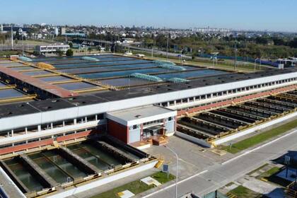 La planta de Aysa en Bernal