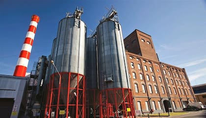 La planta de Cervecería Quilmes