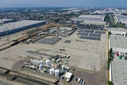 La planta de Montrose en Torrance, Los Ángeles, fue la mayor empresa productora de DDT del país