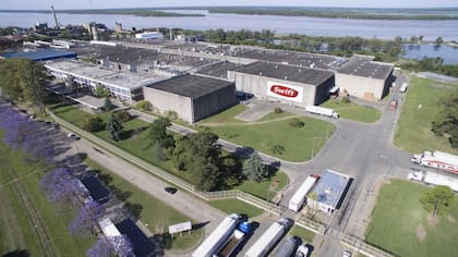 La planta de Swift, de Minerva, cerca de Rosario