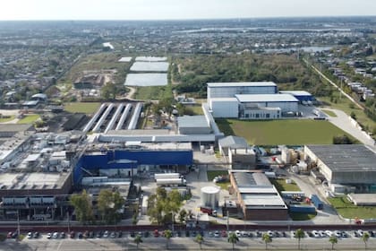 La planta industrial del frigorífico en General Pacheco