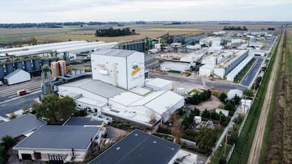 La Planta María Eugenia, en Rojas, Provincia de Buenos Aires, es la planta de procesamiento de semillas de maíz más grande del mundo.