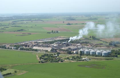 La planta ubicada en Ricardone