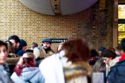 La plataforma 9 3/4 de Londres