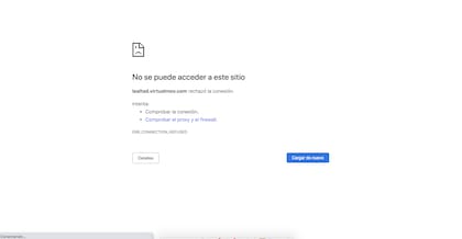 La plataforma digital colapsó y no se puede ingresar al acto virtual