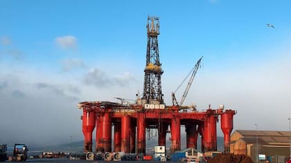 La plataforma marítima de exploración petrolera Byford Dolphin