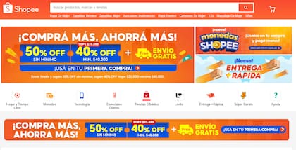 La plataforma posee grandes descuentos (Foto: Captura de pantalla)