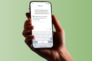 Una app permite programar mensajes en WhatsApp