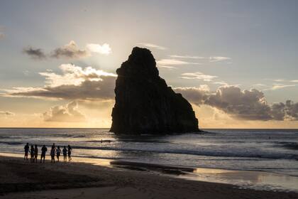 La playa de Cacimba do padre, Noronha.