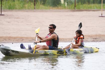 La playa en Junín, al este provincial