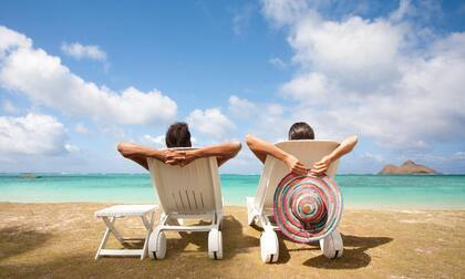 La playa es otro destino que relaja a las personas en las vacaciones
