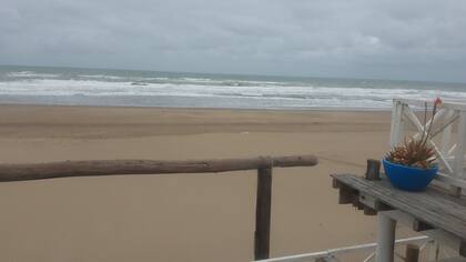 La playa fue testigo del reencuentro