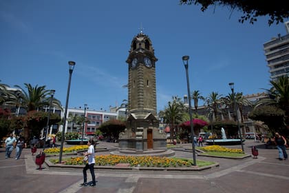 La Plaza Colón, epicentro de la ciudad de Antofagasta.
