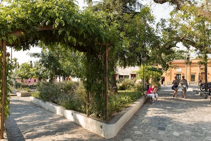 La plaza de San Javier, Córdoba.