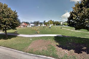 La plaza donde sucedió el hecho que derivó en cuatro heridas de bala