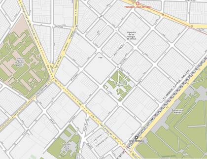 La plaza Malaver, en Villa Ortúzar, un espacio de recreación para los vecinos del barrio