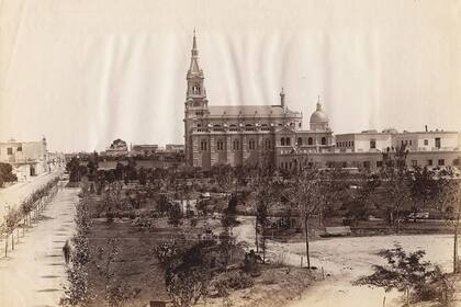 La Plaza Rodríguez Peña, circa 1885