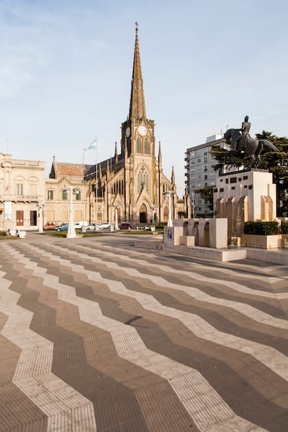 La plaza San Martín.