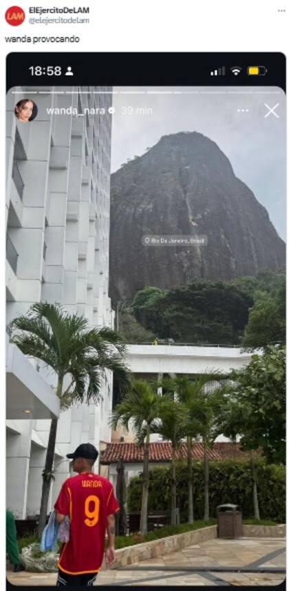 La polémica foto que se consideró como provocación para Mauro Icardi