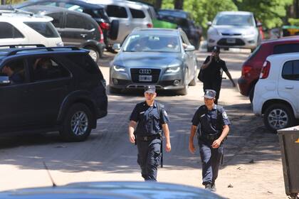 La policía bonaerense desplegó un gran operativo para evitar hechos de inseguridad