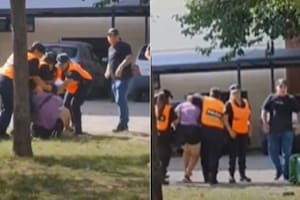 Las imágenes de los enfrentamientos entre los trapitos y la policía en Quilmes