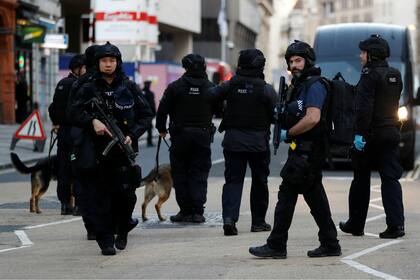 La policía custodia la zona del incidente