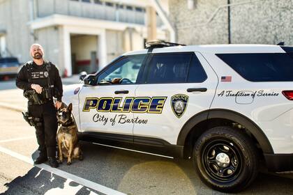 La policía de Barton envió una patrulla a la casa donde se encontraban el niño y la niñera